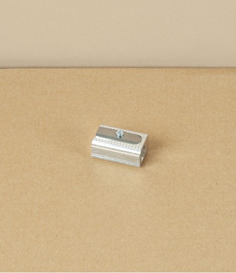 Cast Aluminium Single Pencil Sharpener