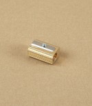 Cast Brass Single Pencil Sharpener