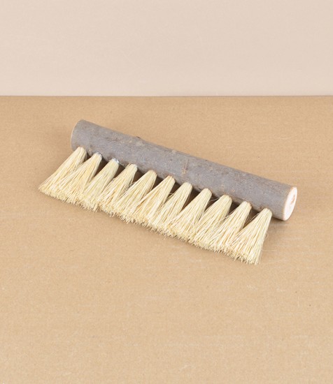 Finnish table brush, willow & tampico