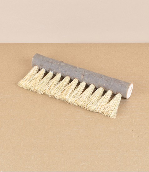 Finnish table brush, willow & tampico