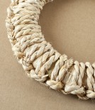 Round Woven Straw Trivet