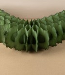 Hand-Dyed Paper Garland, Moss, 4 Metres