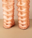 Hand-Dyed Paper Garland, Terracotta, 4 Metres