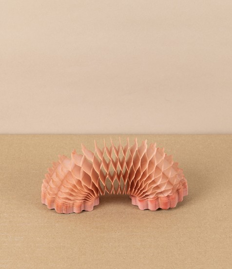 Hand-Dyed Paper Garland, Clay, 2 Metres
