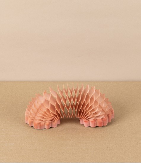 Hand-Dyed Paper Garland, Clay, 2 Metres