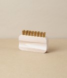 Brass Bristled Suede Cleaning Brush