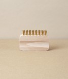 Brass Bristled Suede Cleaning Brush