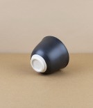 Susumuya Porcelain Kuro-Gosu Tea Bowl