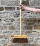 Swedish Slim Broom for Indoor & Outdoor Use, Birch & Palmyra Fibre