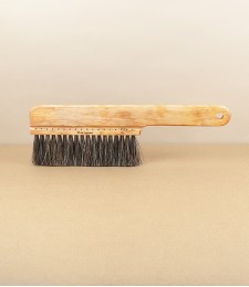 Swedish Flat Table Brush, Oiled Maple & Horse Hair
