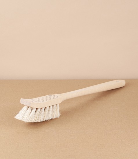 Swedish dish brush, horsehair & tampico