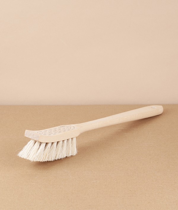 Swedish dish brush, horsehair & tampico