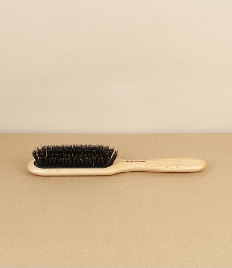 Swedish Hairbrush with Wild Boar Bristles