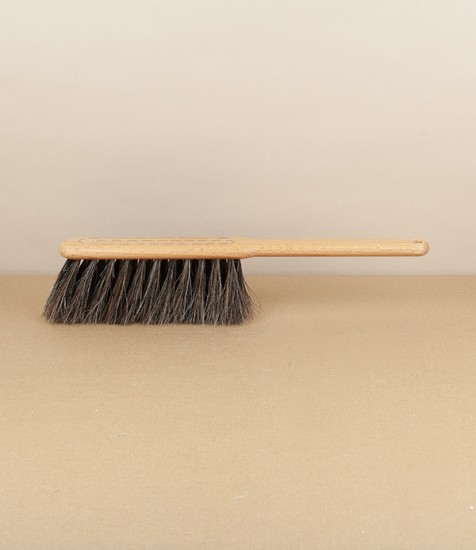 Swedish hand brush, beech & horse hair, small