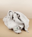 Knitted Organic Cotton Bath Towel, Natural