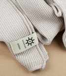 Knitted Organic Cotton Bath Towel, Natural