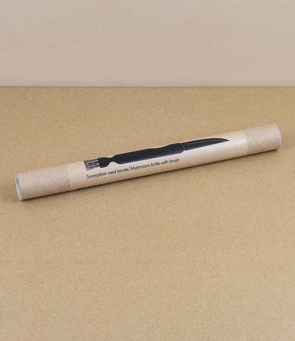 Swedish mushroom knife with brush