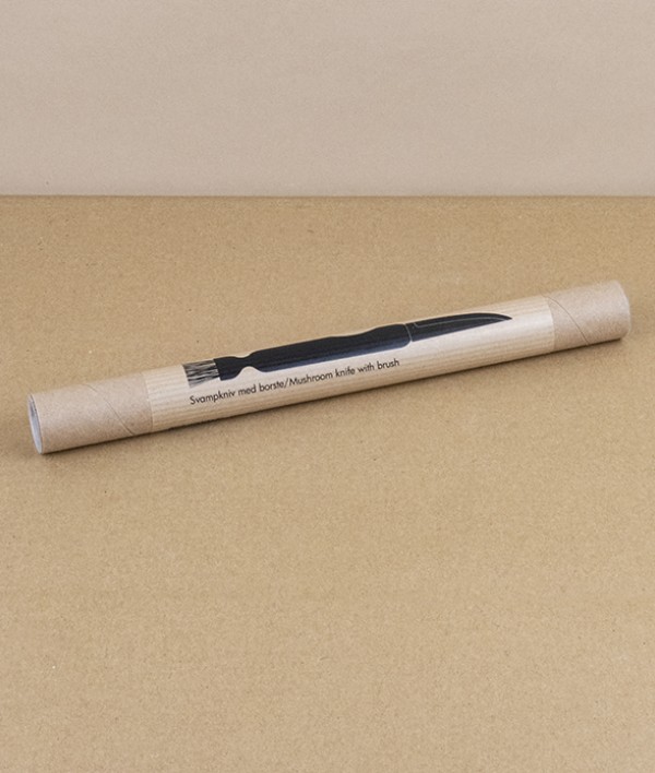 Swedish mushroom knife with brush
