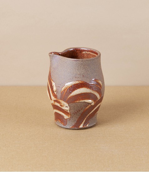 Symy Ong Hand Thrown Creamer, Shino
