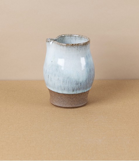 Symy Ong Hand Thrown Creamer, White