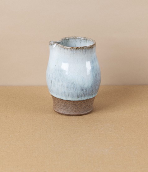 Symy Ong Hand Thrown Creamer, White