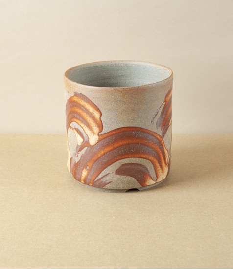 Symy Ong Hand-Thrown Cutlery Drainer, Shino