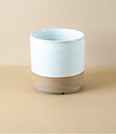 Symy Ong Hand-Thrown Cutlery Drainer, White