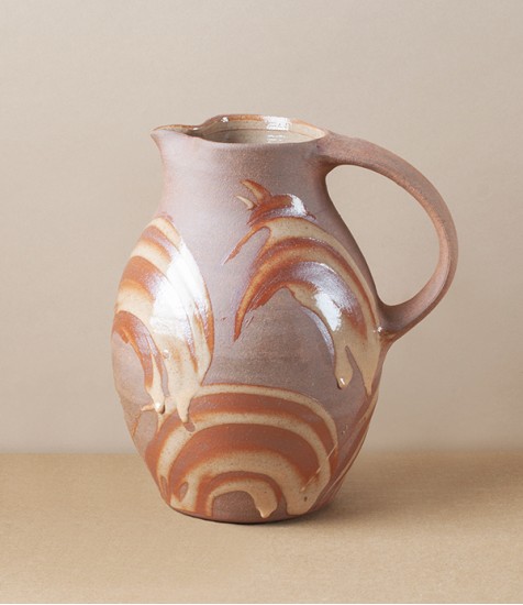 Symy Ong Hand-Thrown Table Jug, Shino