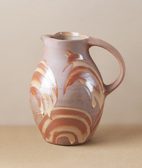 Symy Ong Hand-Thrown Table Jug, Shino