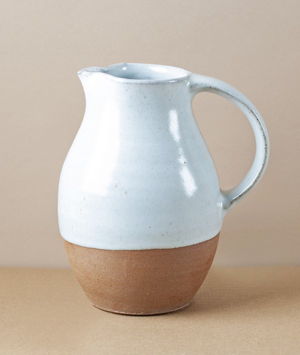 Symy Ong Hand-Thrown Table Jug, White