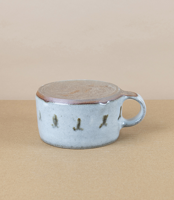 Symy Ong Hand-Thrown Wide Mug, Brushwork