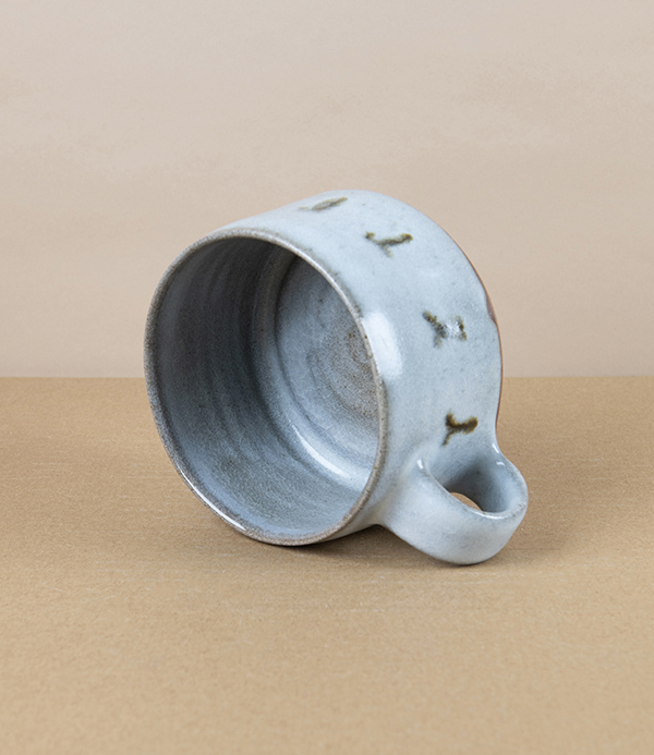 Symy Ong Hand-Thrown Wide Mug, Brushwork