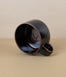 Symy Ong Hand-Thrown Wide Mug, Tenmoku