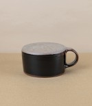 Symy Ong Hand-Thrown Wide Mug, Tenmoku