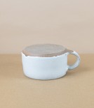 Symy Ong Hand-Thrown Wide Mug, White