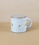 Symy Ong Wheel-Thrown Mug, Brushwork