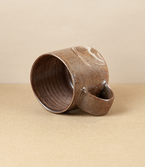 Symy Ong Hand-Thrown Mug, Shino & Salt Glaze