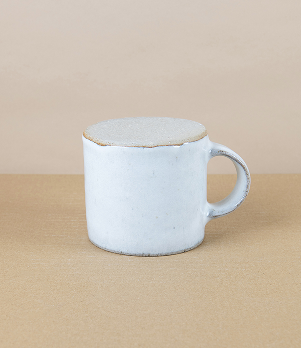 Symy Ong Hand-Thrown Mug, White
