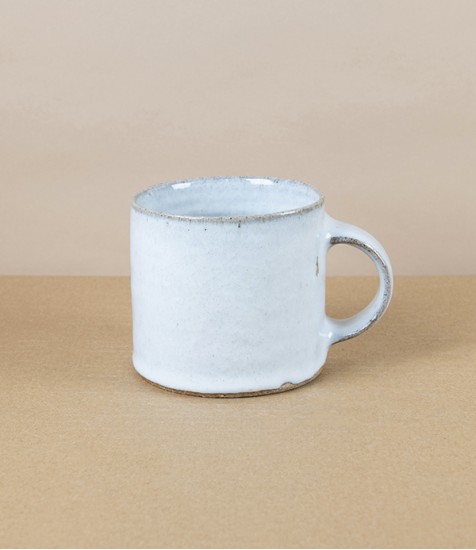 Symy Ong Hand-Thrown Mug, White