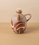 Symy Ong Hand-Thrown Oil Pourer, Shino
