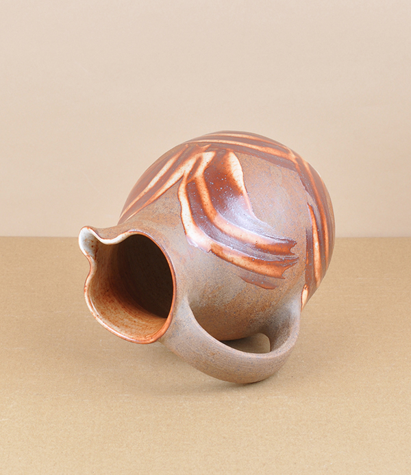 Symy Ong Hand-Thrown Table Jug, Shino