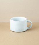 Symy Ong Hand-Thrown Low Mug, White