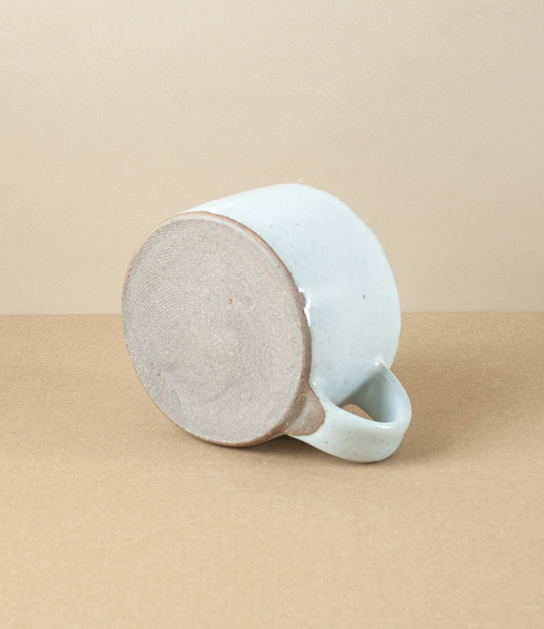 Symy Ong Hand-Thrown Low Mug, White