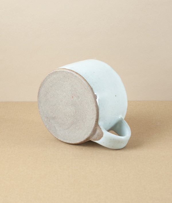 Symy Ong Hand-Thrown Low Mug, White