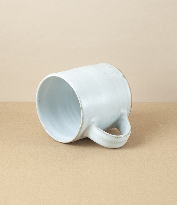 Symy Ong Hand-Thrown Mug, White