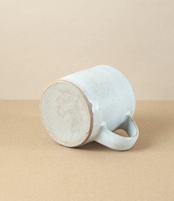 Symy Ong Hand-Thrown Mug, White