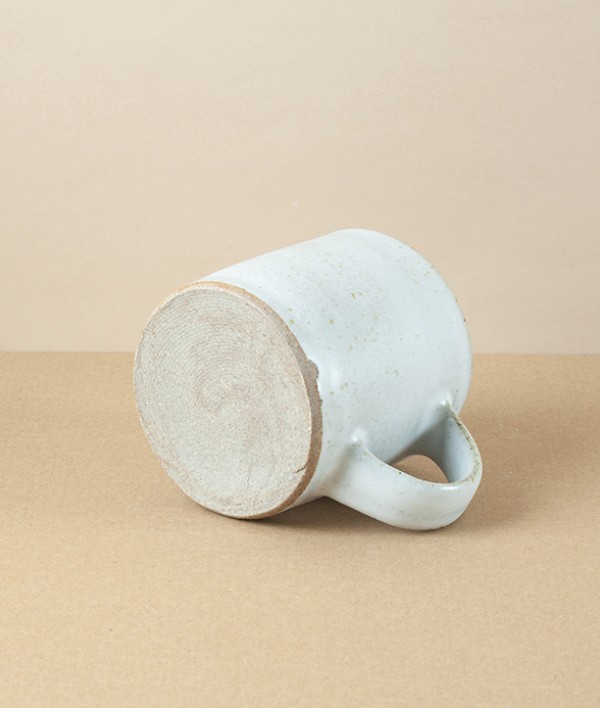 Symy Ong Hand-Thrown Mug, White