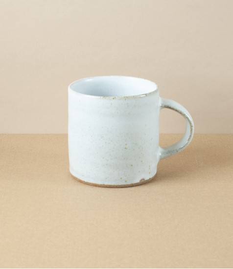 Symy Ong Hand-Thrown Mug, White