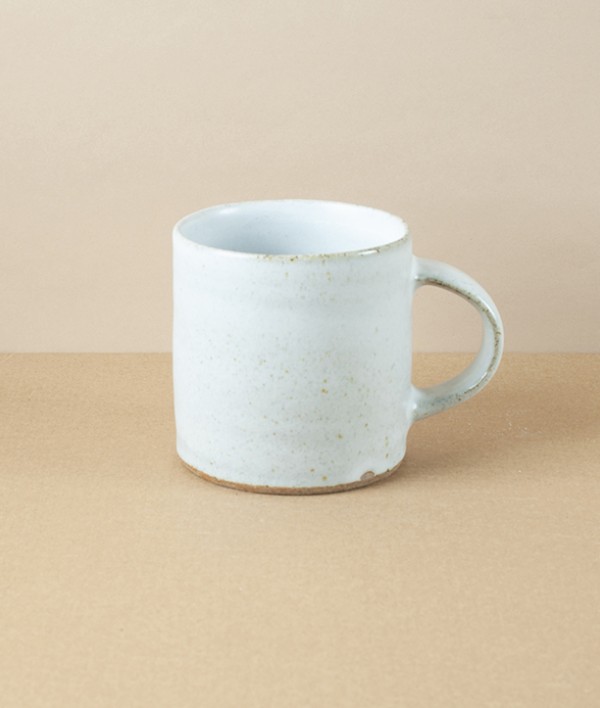 Symy Ong Hand-Thrown Mug, White