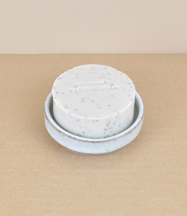 Symy Ong Circular Soap Dish, White